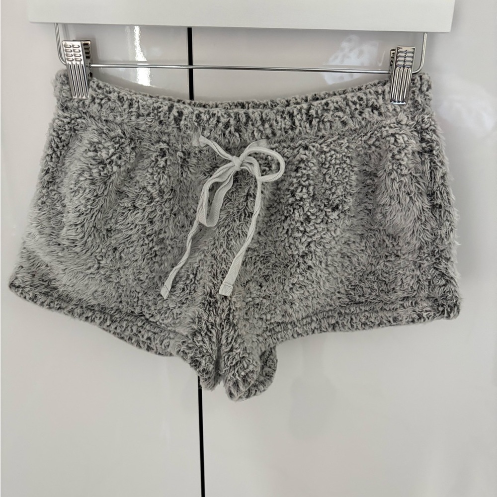 Mini Plush Fuzzy Lounge Shorts
